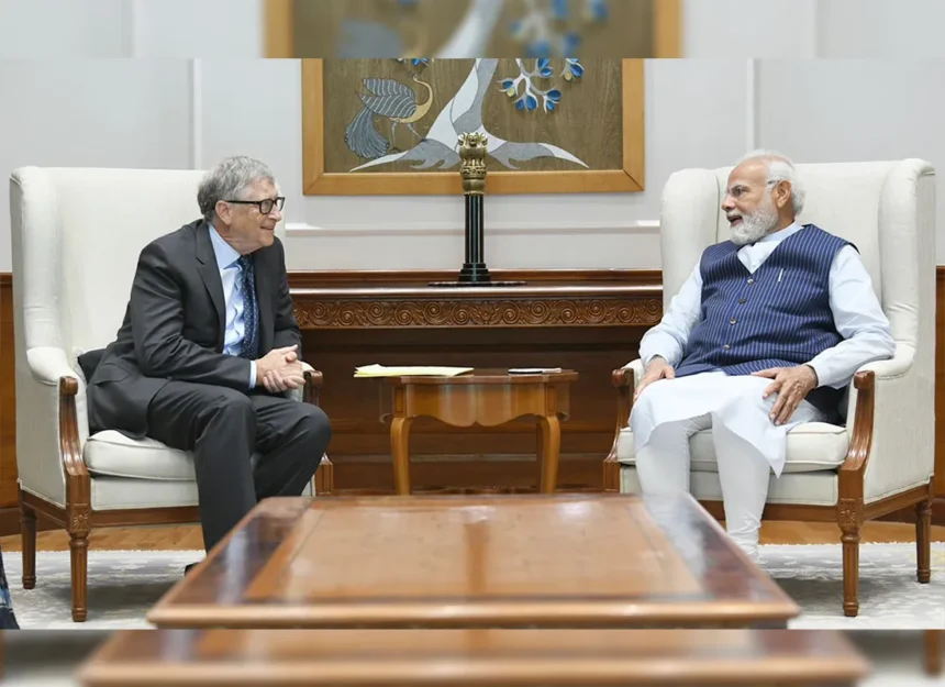 Bill Gates Meets PM Modi