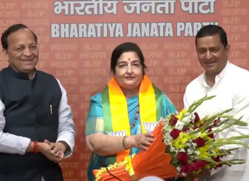 Bollywood singer Anuradha Paudwal joins BJP