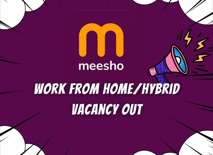 Meesho Recruitment 2024