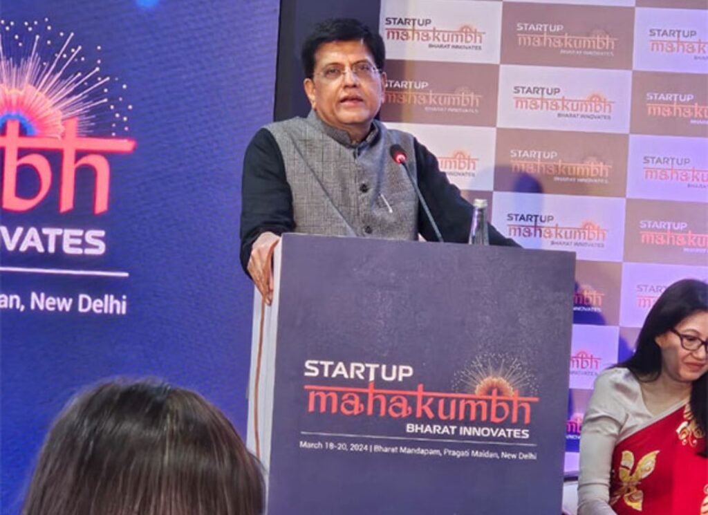 piyush goyal startup mahakumbh