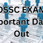 ossc important dates out