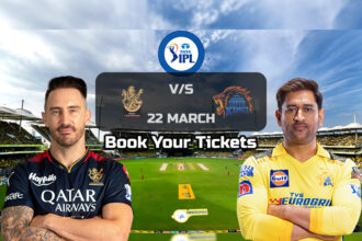 RCB Vs CSK Tickets Online Booking