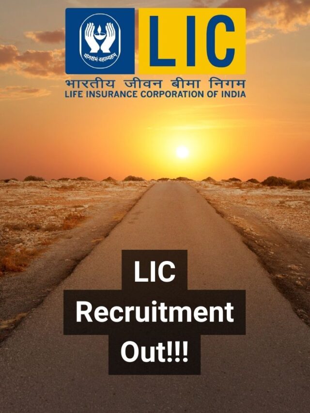 LIC Recruitment 2024 Out | Apply Here