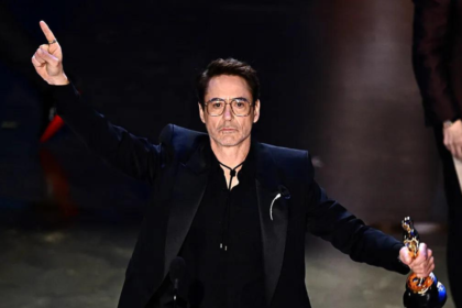 Robert Downey Jr wins best supporting actor Oscar for Oppenheimer