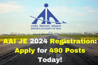 AAI JE 2024 registration begins for 490 Junior Executive posts