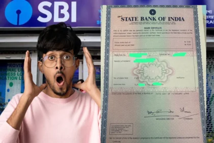 Man Discovers Grandfather's SBI Shares