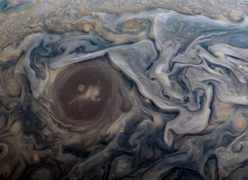 Jupiter's Stormy Weather Captured in New NASA Images