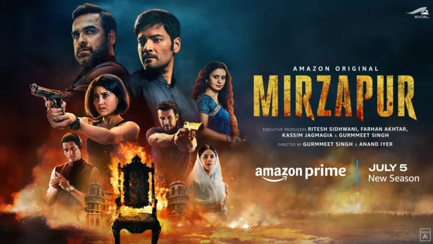 Mirzapur Season 3 To Start Streaming From July 5, 2024